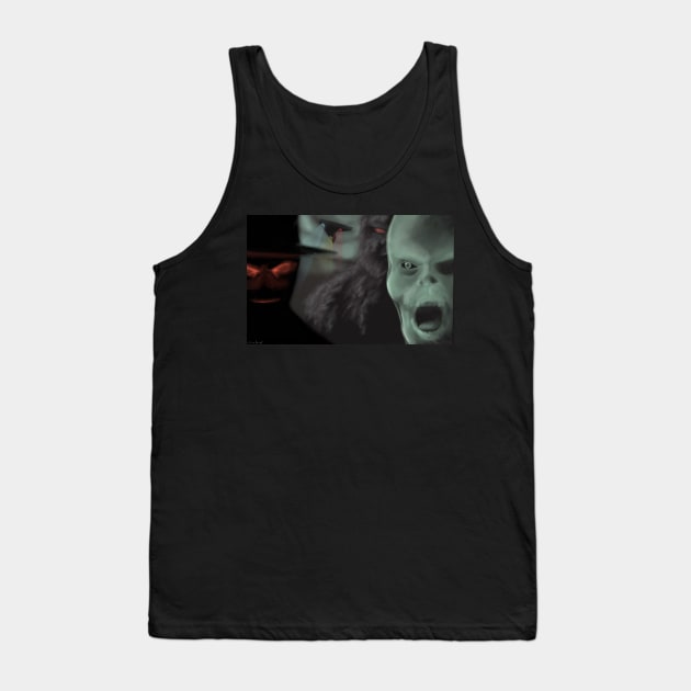 Bumps in the Night Tank Top by PulpAfflictionArt79